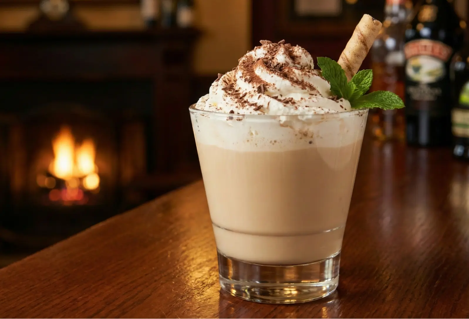 Irish Cream Dessert Cocktail